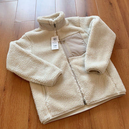 Motorcycle Outdoor Fleece Jacket For Men/Women Double Sided Fleece Thickened Plush Rider Cycling Suit Lamb Wool Windproof Jacket