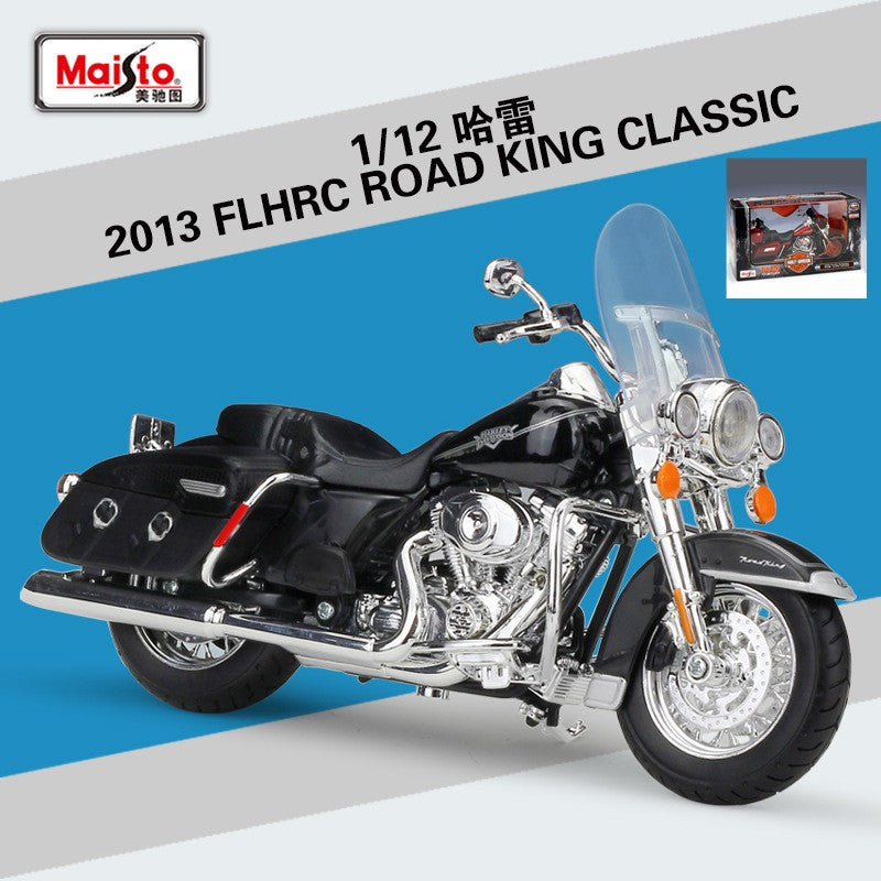 Maisto 1:12 Harley FLHTK Electra Glide Ultra Limited Liga Clássica Modelo de Motocicleta Brinquedo de Metal Fundido Moto de Lazer Modelo Infantil Presente