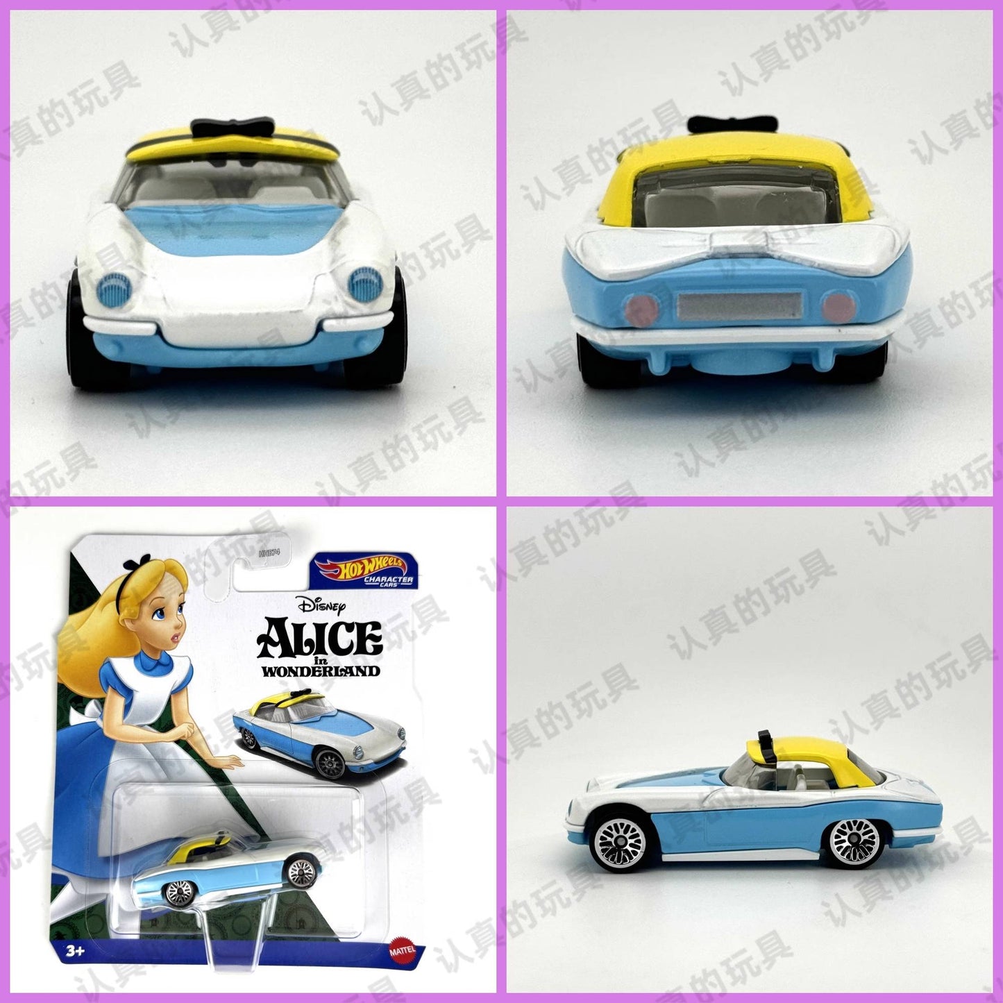 Disney Hot Wheels Carros de Personagens 2024 Mix 6U O Rei Leão Simba O Estranho Mundo de Jack Sally Capitão América Brinquedos de Miniatura
