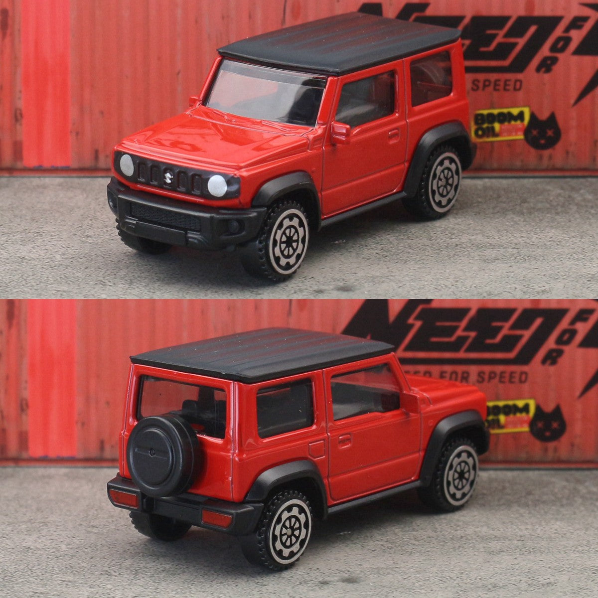 1/48 Suzuki Jimny Carro de Brinquedo Modelo CCA MSZ 1:64 Veículo Diecast Miniatura Rodas Livres Coleção Adequado para Hot Wheels Presente Criança