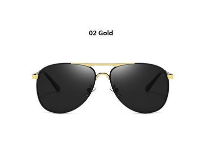 Luxury Pilot Polarized Sunglasses Men Women Driving Fishing Retro Sun Glasses Brand Designer Male Metal Sunglasses For Man UV400