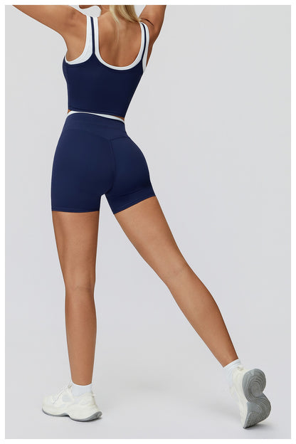 Yoga Shorts Gym Fitness Shorts Woman Training Yoga Clothing Butt Lifting Workout Short Leggings Female Sports Cycling Shorts