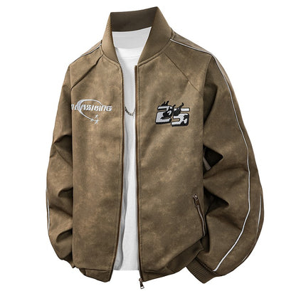 Leather Jacket Men Suede Coats Black Oversized 6XL 7XL 8XL Plus Size Street Motorcycle Autumn Hip Hop Brand Waterproof Autumn