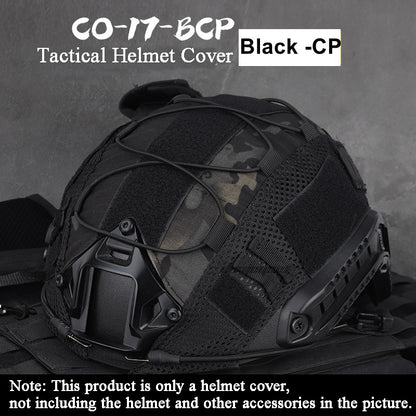 Tactical Helmet Cover for Fast MH PJ BJ Helmet Airsoft Paintball Helmet Cover