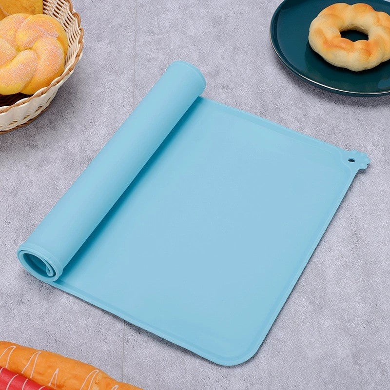 Tapete de Silicone Antiderrapante para Comida de Animais de Estimação Tapete Impermeável para Tigela de Cães Gatos Comedouro de Água Antiderramamento Proteção de Chão de Inverno