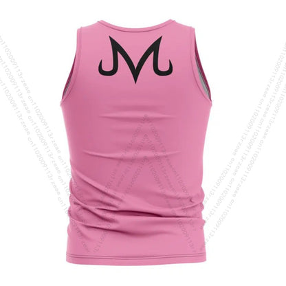 Goku Kame Kai Dragon Ball Anime Tank Top Men's Cosplay Print Gym T-shirt Exercise Casual Breathable Sports Kid Basketball Vest