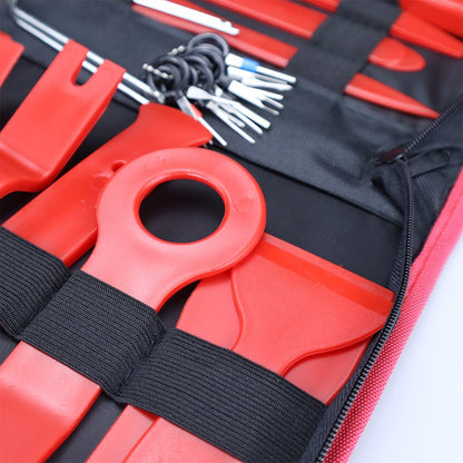 Car Trim Removal Tool Kit for Door/ Pannel/ Audio Dashboard/ Plastic Rivets/ Bumper/ Fastener Clips DIY Car Panel Disassembly