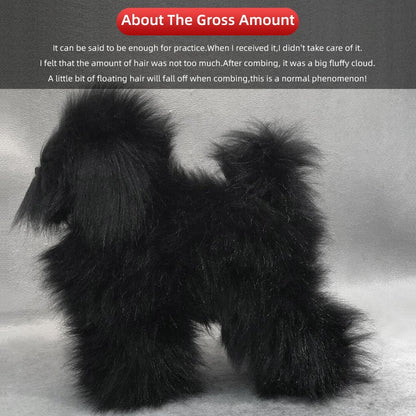 Modelo profissional de cachorro para prática de tosa, esqueleto padrão de cachorro, modelo de simulador de tosa para pets
