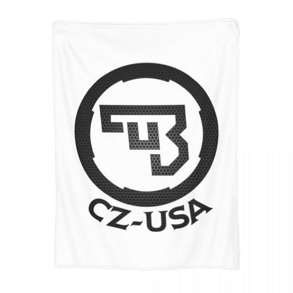 Ceska Zbrojovka CZ Blankets Flannel Sofa Throw Blanket Multi-function for Couch Bedding Outdoor Throws Bedspread Quilt