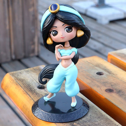 Princesa Disney Ariel Rapunzel Cinderela Sereia Anna Elsa Bela Sofia Branca de Neve Mulan A Pequena Sereia Bonecos Brinquedos Presente Infantil
