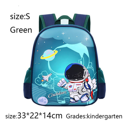 Mochila Infantil Estrelas Astronauta Fofa Menino Menina Impermeável Pré-escolar Fundamental