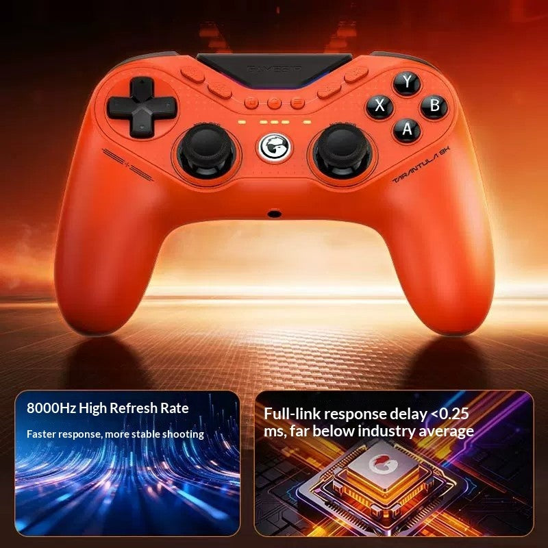 GameSir Tarantula 8K PC Wired Controller Lightweight Gaming Gamepad Steam Wired Similar PS5 Symmetric DS4 Joystick Controller