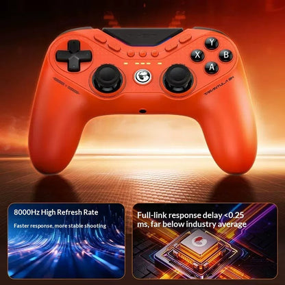 GameSir Tarantula 8K PC Wired Controller Lightweight Gaming Gamepad Steam Wired Similar PS5 Symmetric DS4 Joystick Controller