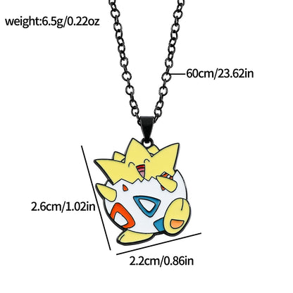 Brinquedo de Metal de Anime Pokémon, Figura Fofa, Pikachu, Squirtle, Psyduck, Charmander, Decoração de Festa, Presente de Cosplay