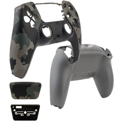For PS5 Controller Replacement Shell Full Cover Faceplate DIY Mod Kit Anti-Scratch BDM-010 020 030 040 050 Game Accessories