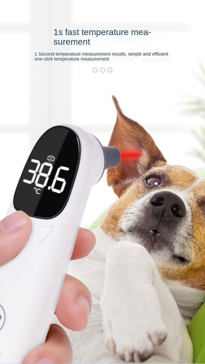Instrumento de medição de temperatura animal Termômetro veterinário infravermelho sem contato eletrônico para cães, gado, ovelhas e gatos