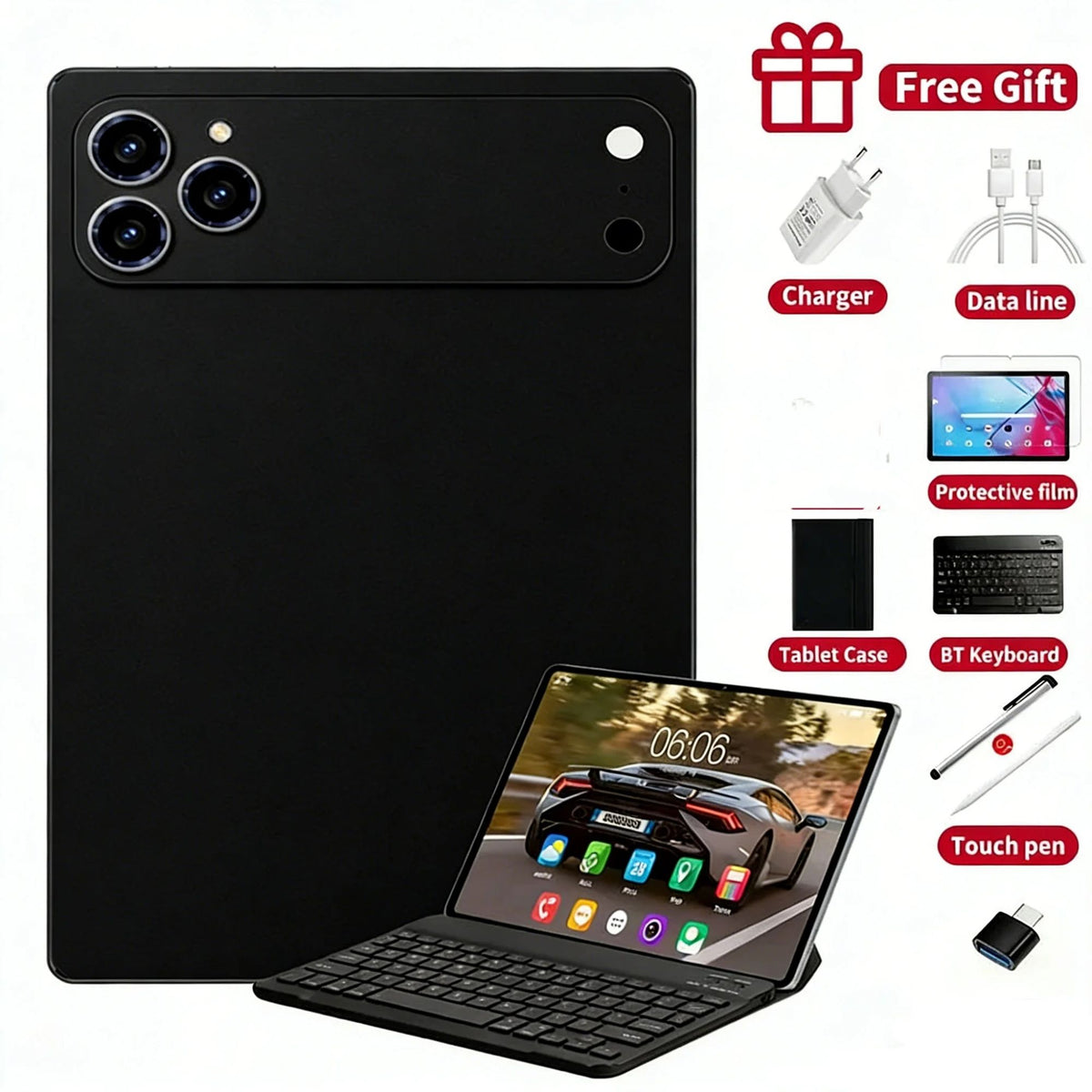 2026 Global Original Tablet Pad 17 Pro Max11 inch Android 16 24GB+2TB 20000mAh 5G Dual SIM Card WiFi GPS HD 4K Mi AndroidTablet