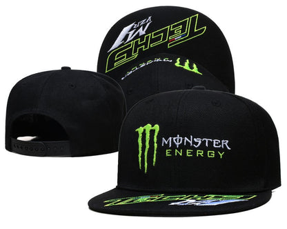 30 styles Monster Energy Embroidered Baseball Hat Summer Men's and Women's Sunscreen Duck Tongue Hat Racing Baseball Hat