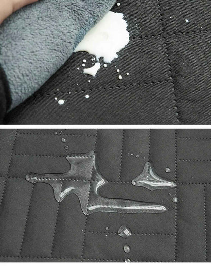 Capa de Carro Removível de Inverno Extensão Traseira Almofada para Cães Impermeável à Prova de Arranhões Antiderrapante Rede Almofada de Assento Traseiro para Pet