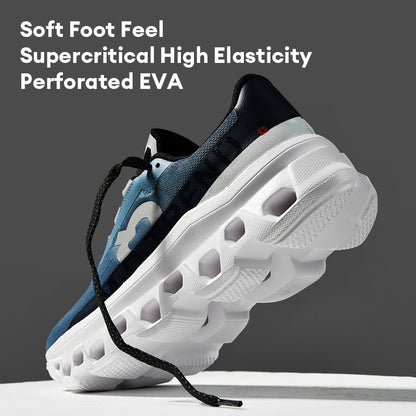 Tênis Masculino com Amortecimento para Corrida Tênis Esportivo Leve Casual Masculino Antiderrapante Tênis Esportivo para Viagens ao Ar Livre Caminhada