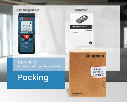 Medidor de Distância a Laser Bosch Trena a Laser Medidor a Laser Profissional Medidor de Distância Ótico Preciso 30-50m Equipamento de Pesquisa