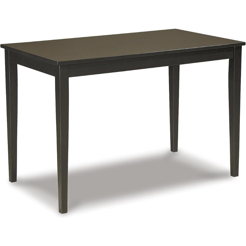 Ashley Kimonte Signature Rectangular Black Dining Table