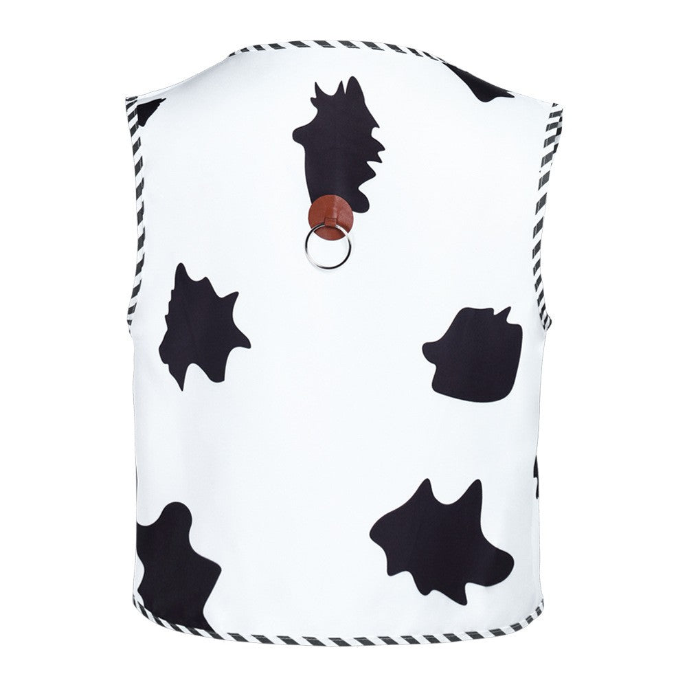cos costume Story Halloween cosplay Shirt Vest Bandana Cowboy Sheriff role-playing costume