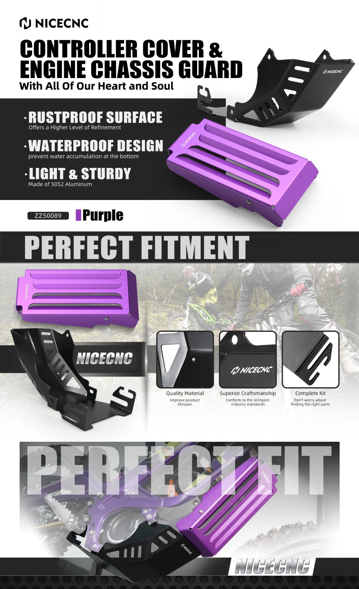 Para Surron Light Bee X Tampa do Controlador Protetor de Chassis de Motor Para SUR-RON Light Bee S L1E Para Segway X160 X260 Bicicleta Elétrica de Sujeira