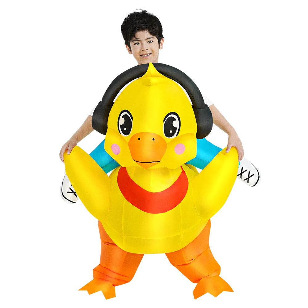 Child Kids Mascot Dinosaur Inflatable Costumes Unicorn Rooster Anime Dress Suits Purim Halloween Christmas Party Cosplay Costume