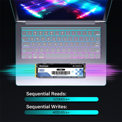Bestoss M.2 SATA 3.0 2280 SSD disco rígido M2 ssd m.2 1TB 256GB 512GB 128GB M Key hdd para Desktop Laptop