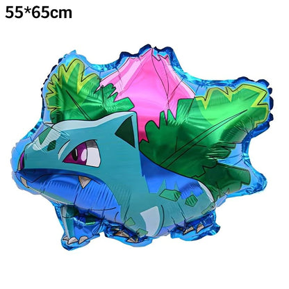 Pokemen Pikachu Foil Balloon Birthday Party Decoration supplies for Kids Birthday Party Home Decor Supplie Baby Shower Balloon G