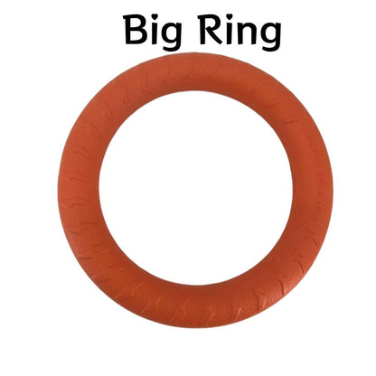 Brinquedo para animais de estimação EVA, bola flutuante para cães, treinamento de cães, anel de puxar, resistente à mordida, bola de dentição, bola de corda, bola de espuma, resistente à mordida, brinquedo para cães