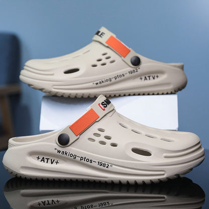 Big Size 47 Fashion Men Beach Sandals Outdoor Clogs Comfortable Indoor Slippers Trend Men Casual Shoes Home Garden Shoes Sandals