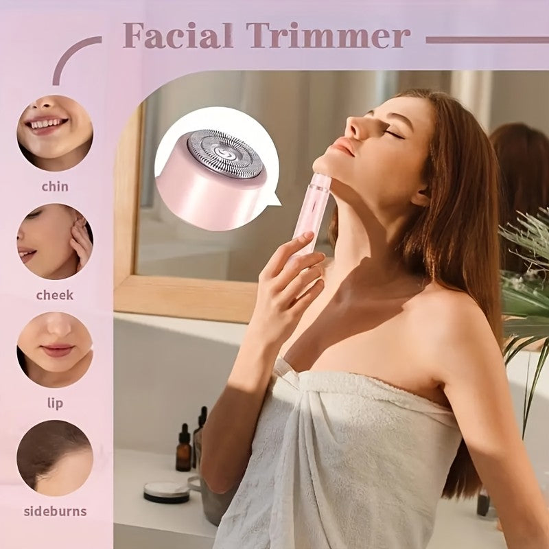 Hair Remover Women's Double Head Shaver Private Hair Trimmer Electric Shaver Women's Hair Remover Christmas Gift, Valentine's Da