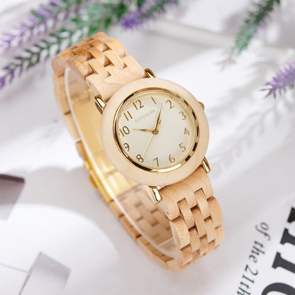 BOBO BIRD Women’s Custom Wooden Watch – Eco-Friendly Personalized Gift Quartz Wristwatch with Engraving Option Dropshipping