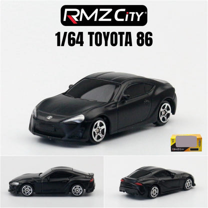 1/64 RMZ CiTY Miniatura de Carro de Brinquedo Diecast Modelo 3 polegadas Rodas Livres Coleção Adequado para Hot Wheels Presente para Crianças Meninos Criança