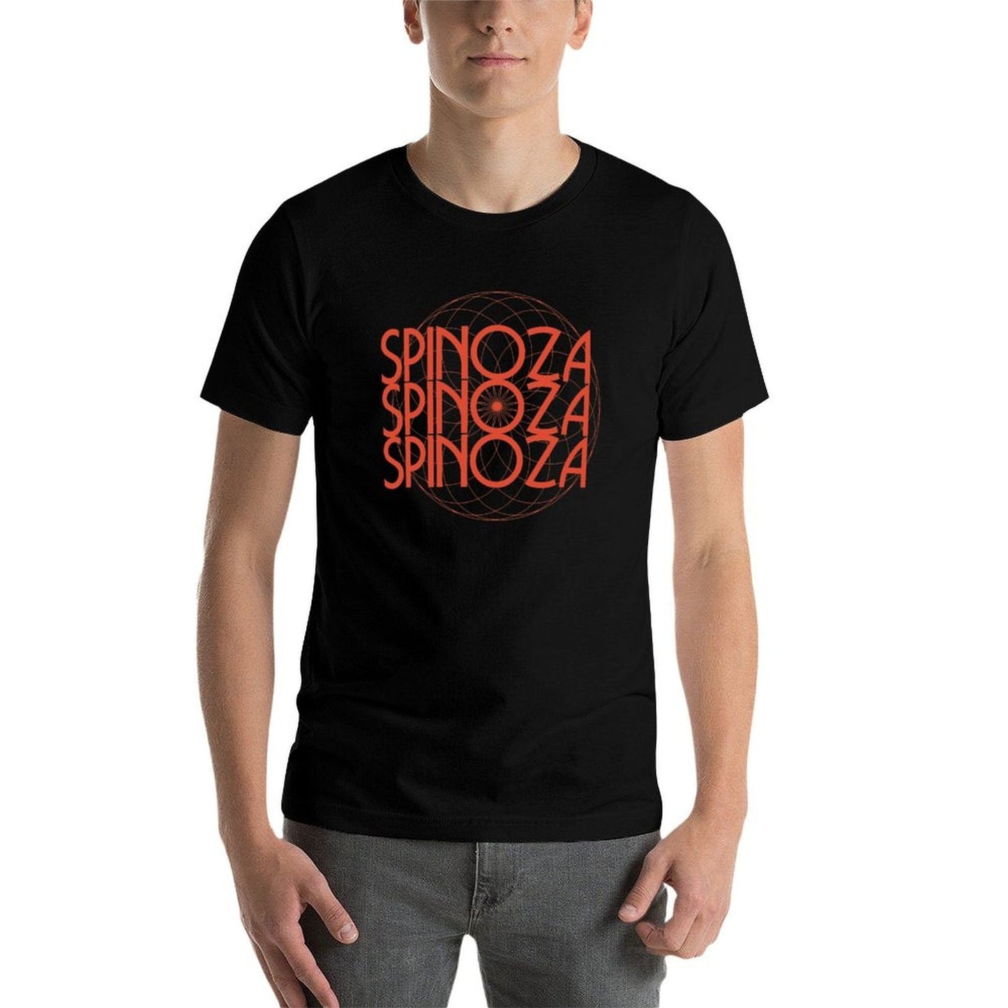 Spinoza T-Shirt t shirts for man graphic tees black cotton t-shirt plain for man package man t shirt luxury T-Shirt