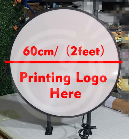 Custom Double Sided Coffee Sign LightBox Advertising LED Light Up Outdoor Business Signage Display Art Deco Wall Waterproof Logo