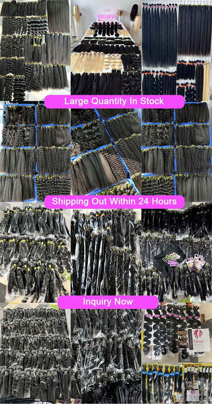 Yiwigs 15A Grade P4/27 Straight Highlight Ombre Colored 100% Raw Virgin Human Hair Bundles Brown Hair Weave Extensions For Women