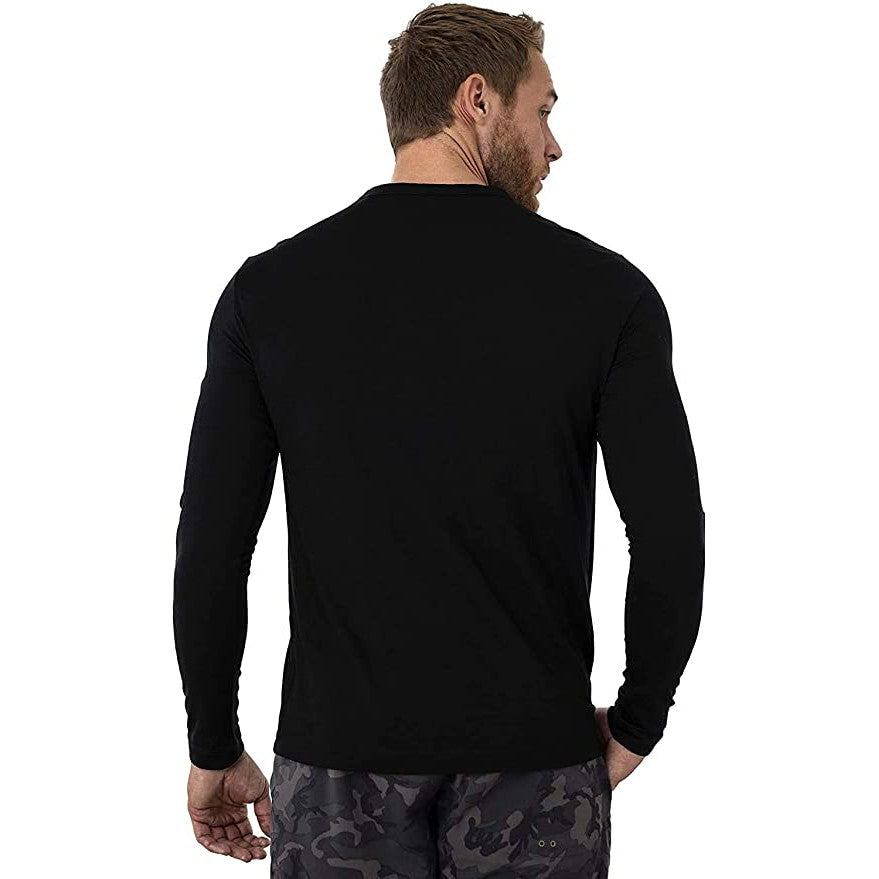 Men's 100% Merino Wool Base Layer 240G Shirt Thermal Top Warm Wicking Breathable Anti-Odor Underwear Warm Base Layer Clothing