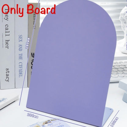 Creative Large Capacity Desktop Message Board Vertical Curved Storage Board Note Board Office Home Desktop Ornament