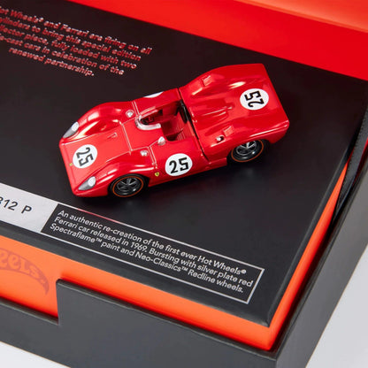 Hot Wheels Premium Ferrari Laferrari Raro Colecionável Carro Esportivo Modelo Sf90 Ferrari 365 Veículo de Brinquedo de Liga Fundido
