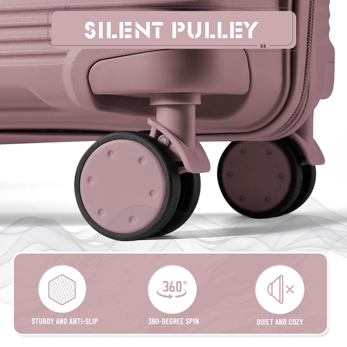 Travel Suitcase set 3 Piece Rolling Carry on Luggage Set Women Men Trolley Case Backpack Boarding Cabin Suitcase Wheels 20 24''
