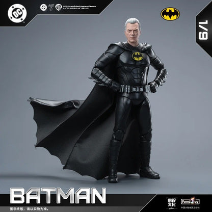 NOVO Boneco Original FondJoy Keaton Batman DC Liga da Justiça Figuras Detective Comics 1/9 BATMAN KEATON PVC Articulado Brinquedo Infantil