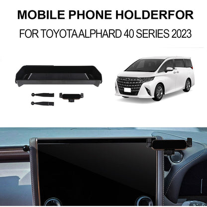 Ror 2023 TOYOTAALPHARDVELLFIRE 40 SERIES Mobile phone holder for right-hand drive only storage box behind the screen