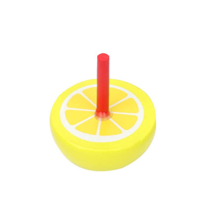 5/10Pcs Wooden Fruit Spinning Top Toys for Kids Birthday Party Wedding Guest Gifts Christmas Carnival Party Favor Package Reward
