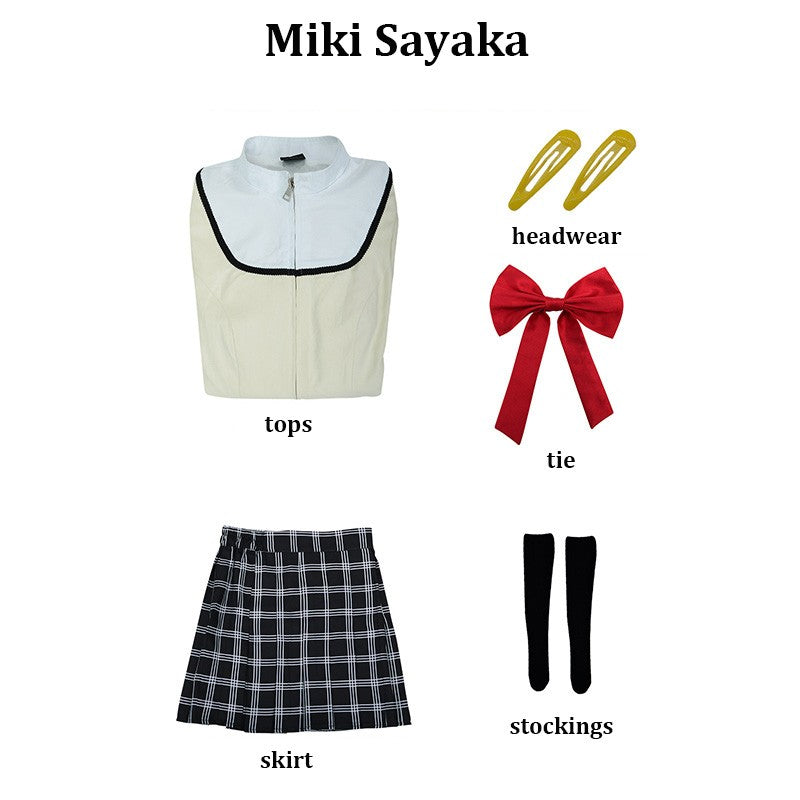 Kaname Madoka Akemi Homura Miki Sayaka Sakura Kyouko Tomoe Mami Cosplay Puella Magi Madoka Magica Costume School Uniforms Outfit