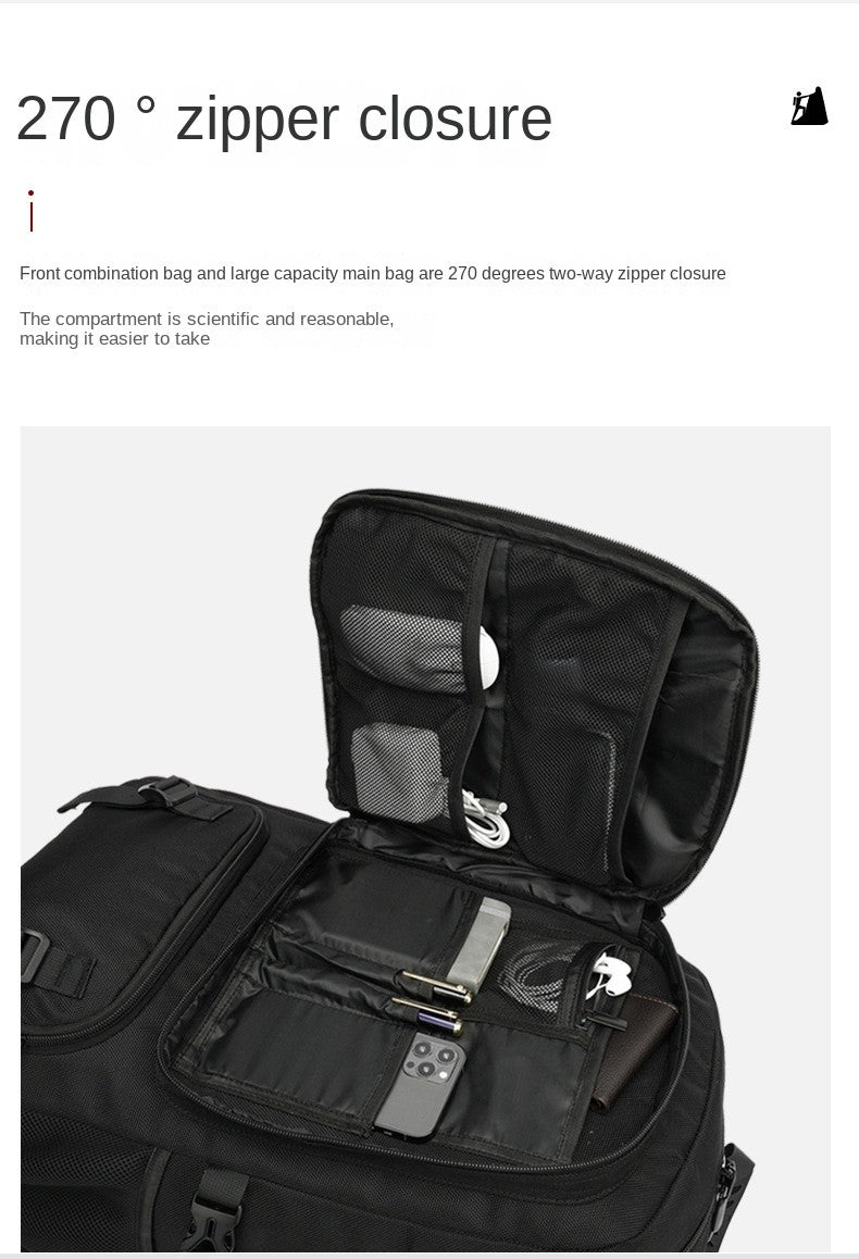 Mochila Masculina Unisex 50/60/80L Externa USB de Grande Capacidade para Viagem Mochila Esportiva para Trekking, Caminhada, Acampamento