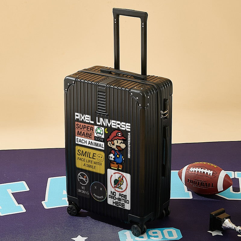 2025 New Large-capacity Suitcase 20/22/24/26/28-inch Cart Box Travel Boarding Case Portable Trolley Suitcase Roller Suitcase