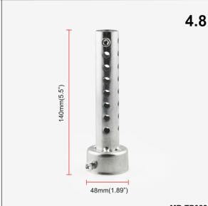Motorcycle Exhaust Muffler Decibel Killer for TRIUMRH SCRAMBLER SPEED FOUR 1050 S TRIPLE R SPEEDMASTER TT 600
